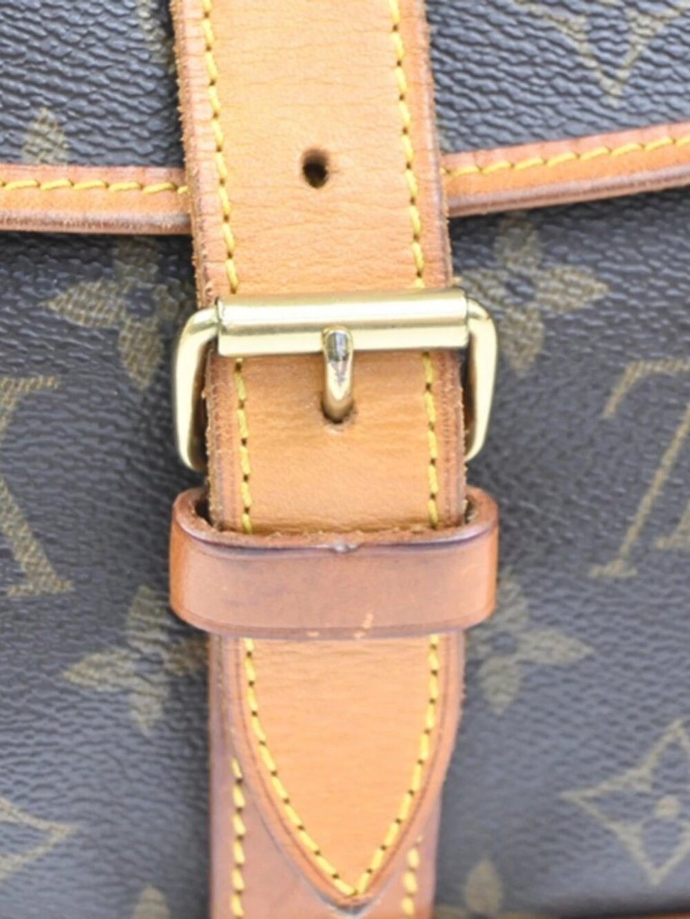 LOUIS VUITTON Saumur 35 Shoulder Bag Monogram Leather BN France M42254 74KC864 - Picture 6 of 16